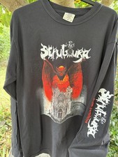 Sepultura - Bestial Devastation Longsleeve Tee. Size L, Unworn, Comfort Colors