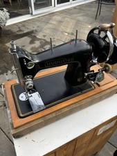 Harris Vintage Sewing Machine with Domed Case