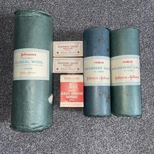 Johnson’s &  Elastoplast First Aid & Nursing Supplies: Gauze, Wool & Bandages 