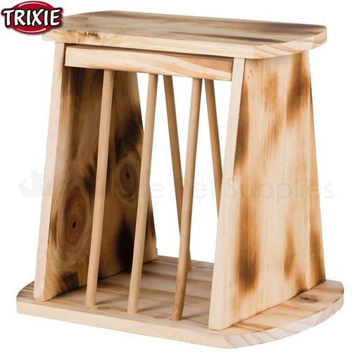 Trixie hay manger wooden with - hay,