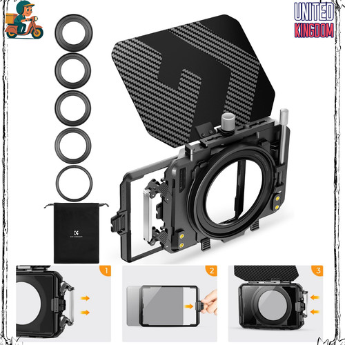 Concept matte box with 4 - k&f,
