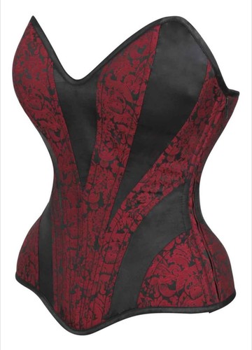 Corset story red - &, black