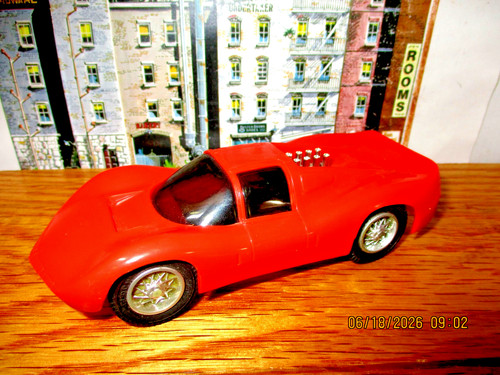 Vintage scale sports car - scale,
