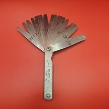 Vintage Moore & Wright Feeler Gauge No.12 1/1000  