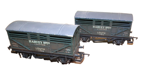 Hornby ton livestock wagons - hornby,