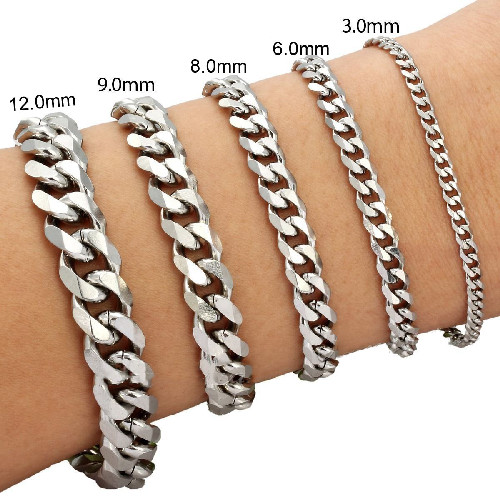 12 15mm mens chain - 3/6/8/9/12/15mm,