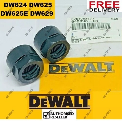 2xgenuine dewalt collet - dewalt, lock