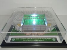 CELTIC PARKHEAD STADIUM MODEL STADIUM WITH WORKING LIGHTS & PERSPEX COVER