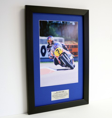 Barry sheene mbe - sheene, framed