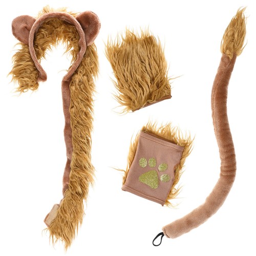 Lion dress adult paws - up,
