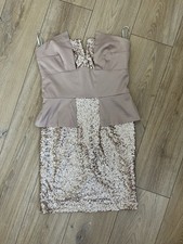 ASOS Blush Pink Sequin Midi