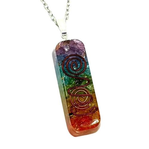 Orgone chakra necklace - 7,