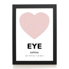 A4 PRINT - Eye, Suffolk - Word