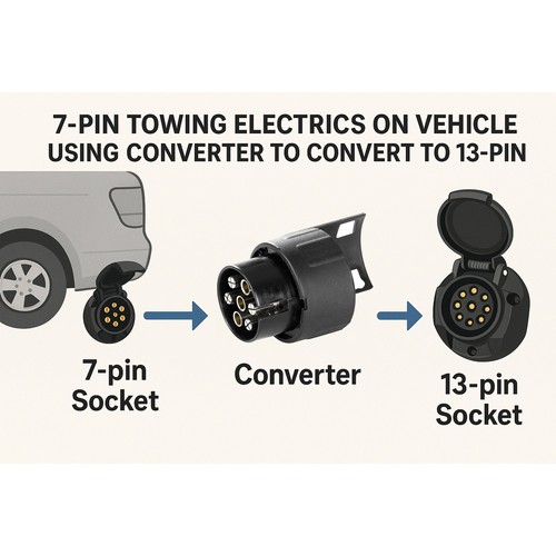 Pin towing adapter - towing,