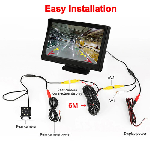 Car rear view monitor - rear,