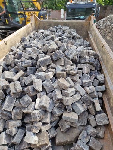 Granite cobble setts - granite,