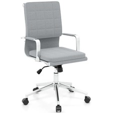 Linen Conference Chair with