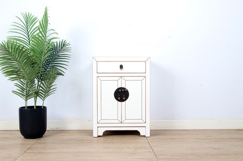 Bedside cabinet with natural - with,