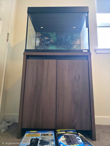 Fluval 95l glass - 95l, rectangular