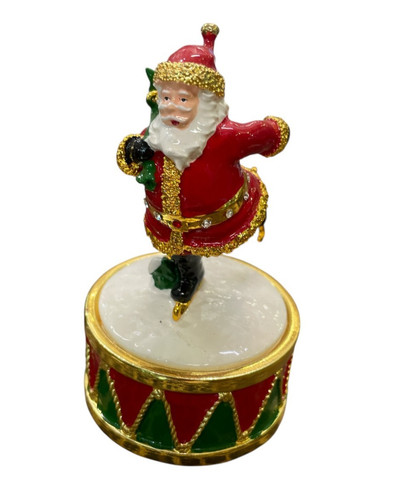 Santa claus musical trinket - santa,