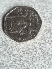 Olympic Handball 50p Coin Fifty Pence - London 2012 Games Coin Hunt Circulated