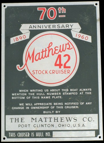 Vtg matthews company port - matthews,