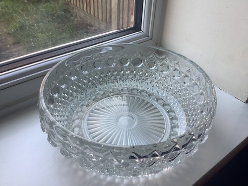 Vintage pressed glass hobnail - vintage,