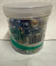 Pot Art 200+ Beautiful Glass Marbles, Blues Greens Orange Clear 16/17mm NewOth