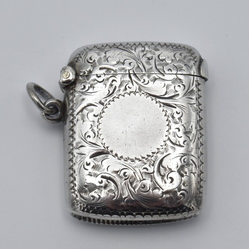 Antique solid silver - silver, vesta