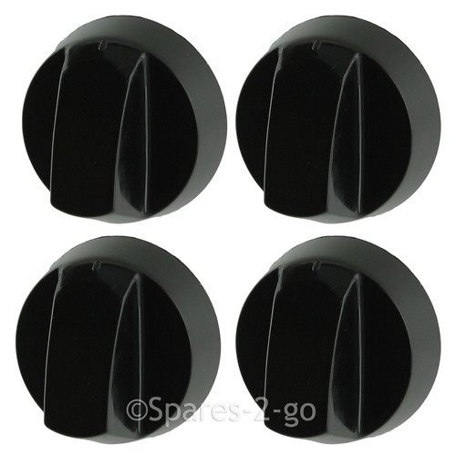 Hotpoint black oven - black, cooker