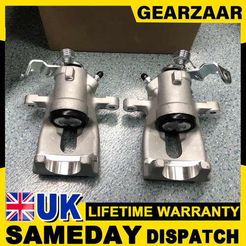 Pair brake calipers rear left - calipers,