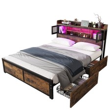 4FT6 DOUBLE BED FRAME WITH