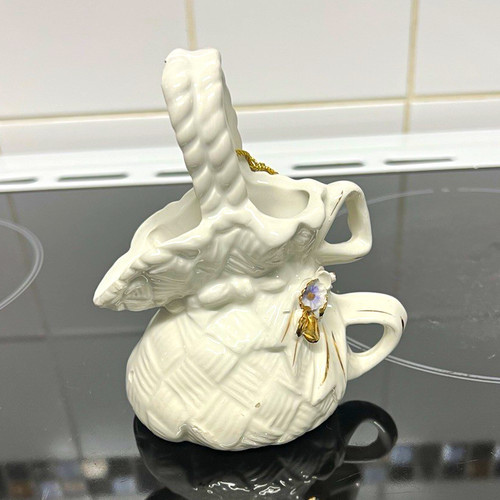 Capodimonte white ceramic - white,