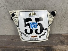 Vintage Zeronine Bmx Number Plate Old Mid School 