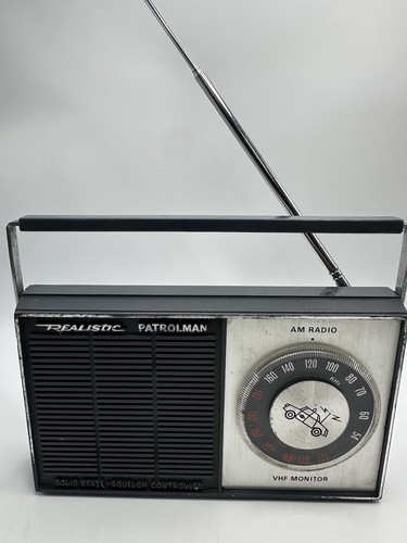 Vintage realistic patrolman - realistic, am