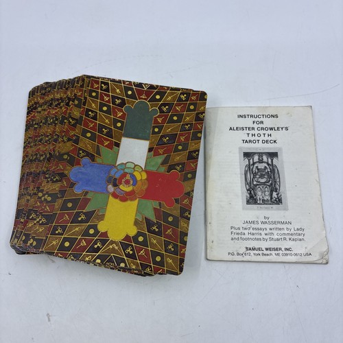Aleister crowley thoth tarot - crowley,