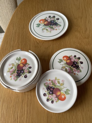 Teapot stand and coasters - and,