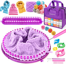 Knitting Loom Kit with Storage
