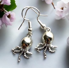 Octopus Drop Earrings