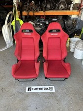 Honda Integra DC5 Type R Recaro Seats Recaros With Rails Runners JDM Recaros