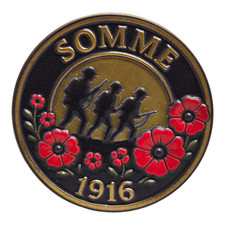 Battle of the Somme Enamel