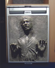 Waeco CRX50 Vinyl Fridge Sticker Wrap Print - Solo - Carbonite