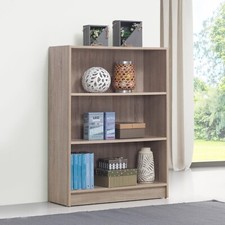 Essentials Bookcase Low Wide