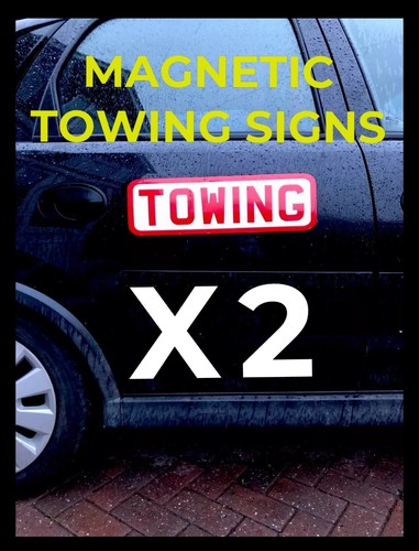 Magnetic towing tow - tow, (one