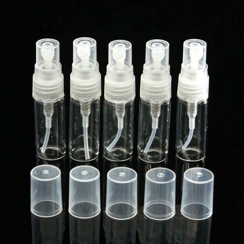 Mini clear glass perfume - mini,