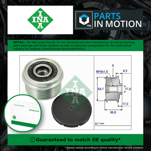 Overrunning alternator pulley - alternator,