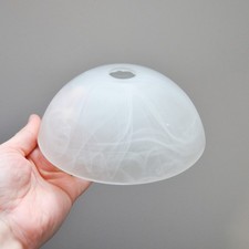 Marble Style Frosted Glass Ceiling Wall Light Lamp Shade Replacement White 14cm