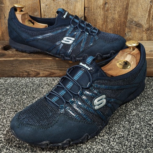 Skechers womens navy blue - womens,