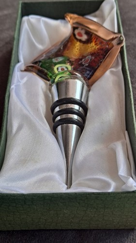 Vintage wine stopper - , with
