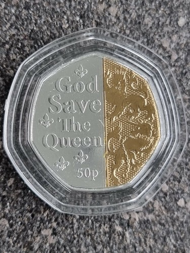 2022 platinum jubilee 50p - 2022,